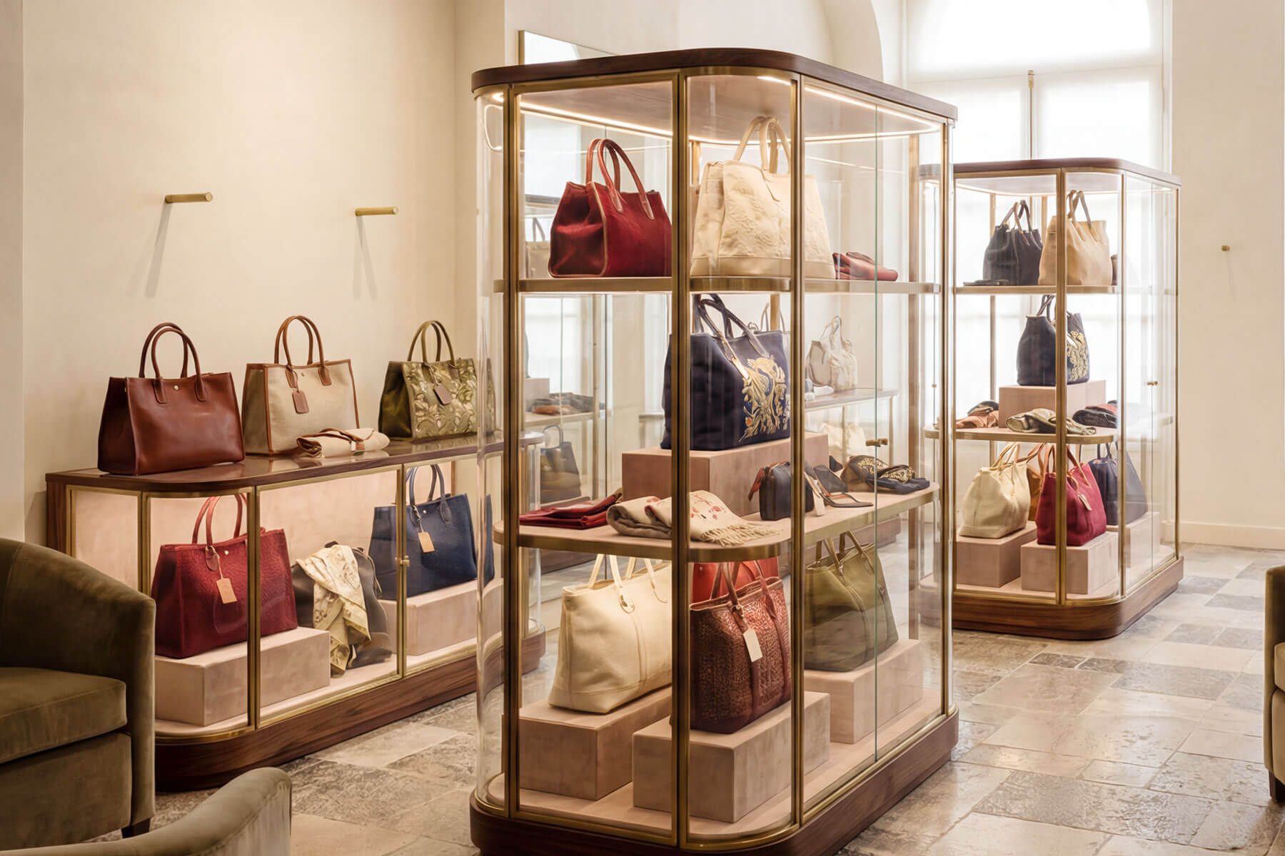 Tote bags arranged by industry use case