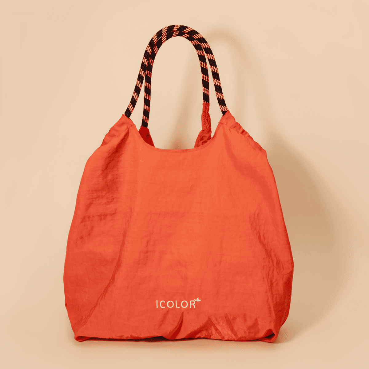 Custom logo tote route for artwork and label planning