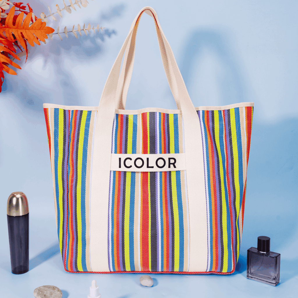 ITT005 – Custom PVC Mesh Tote Bags Bulk | Transparent, Trendy, Retail | Ready | Wholesale Factory Supply