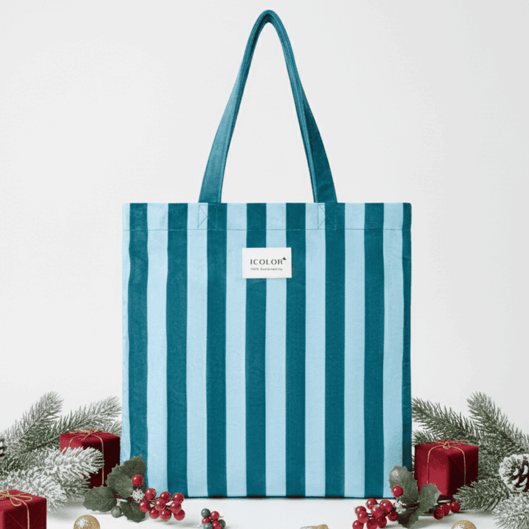 ITT013 – Custom Recycled Velvet Tote Bags Bulk | Soft Touch, Elegant, Sustainable | Wholesale B2B