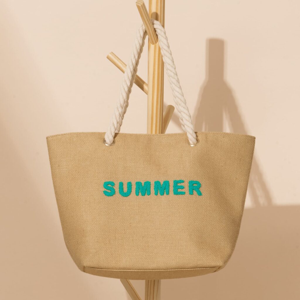 ITT023 – Custom Jute Shopping Tote Bags Bulk | Heavy Duty, Biodegradable, Logo | Ready | Wholesale B2B