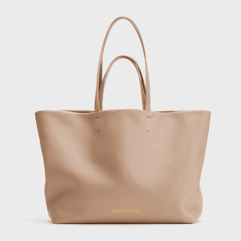 ITT038 – Custom Recycled PU Tote Bags Bulk – Vegan Leather Look, Sustainable Performance | Wholesale B2B