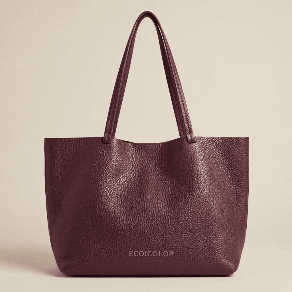 ITT040 – Recycled PU Tote Bags Custom Logo Bulk – Premium Vegan Alternative for Beauty & Fashion Brands | B2B