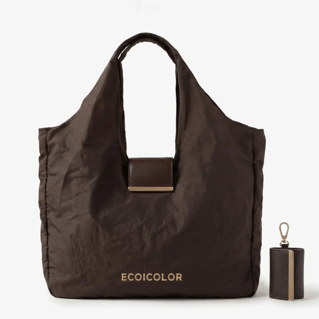 ITT045 – Custom Recycled Nylon Tote Bags Bulk – Lightweight, Durable, Water-Resistant | Wholesale B2B