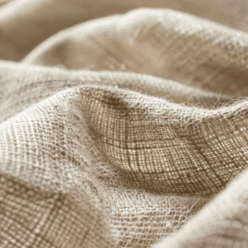 Jute and natural fiber material route for custom logo tote bags