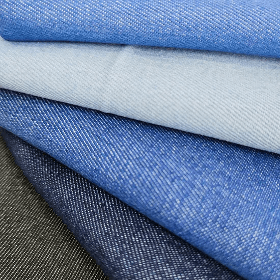 Organic Cotton Denim material sample