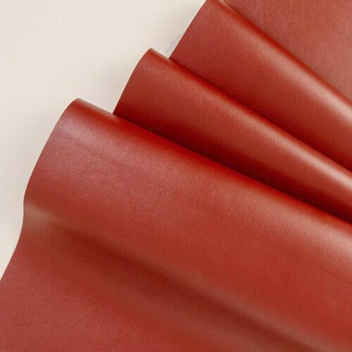 Vegan leather alternative material route for custom logo tote bags