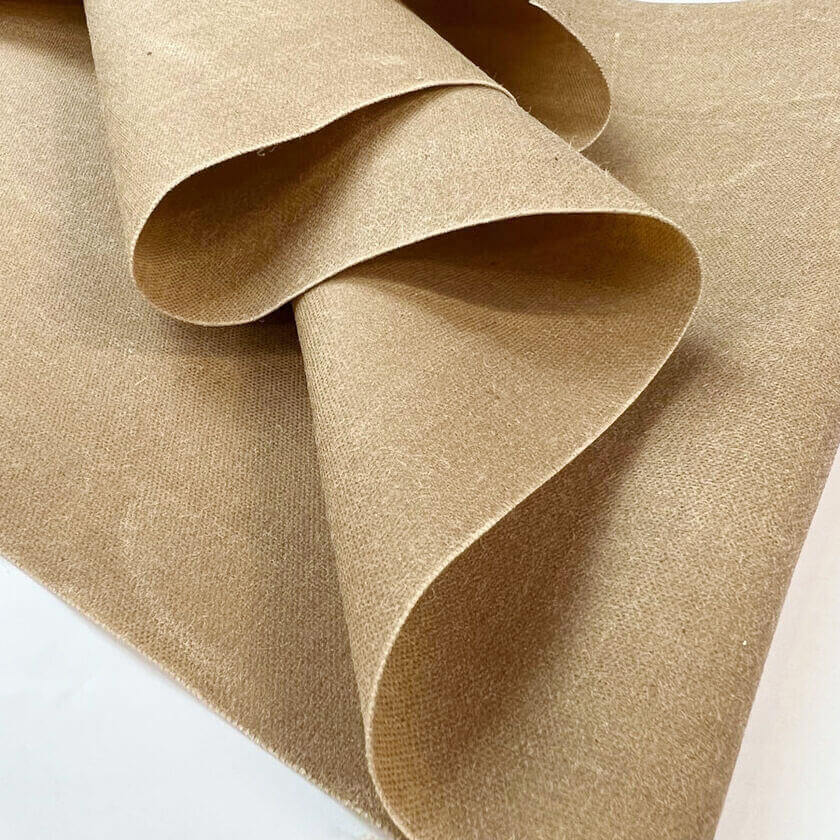 Waxed Canvas material sample