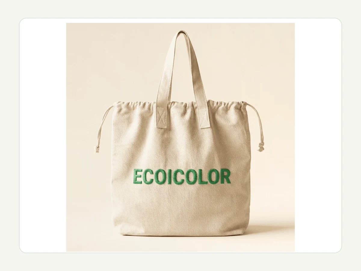 Recycled cotton tote bag material scope and document review