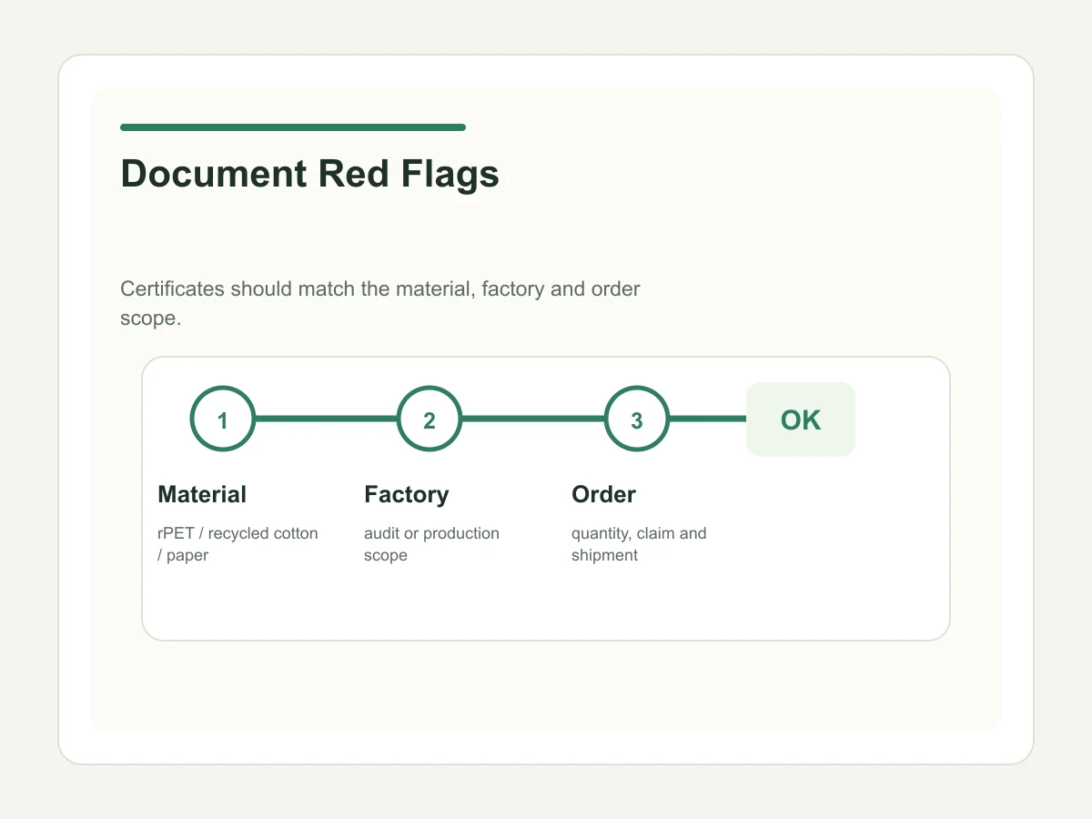 Document and certification red flags for tote bag buyers
