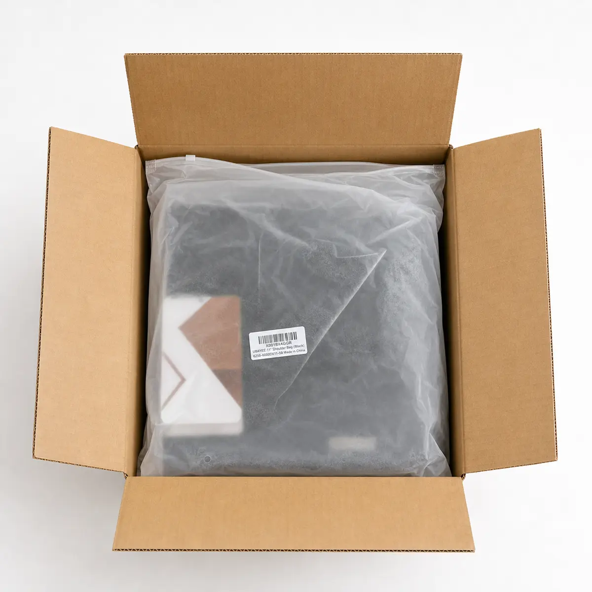 Brand tote sample approval with logo and material route