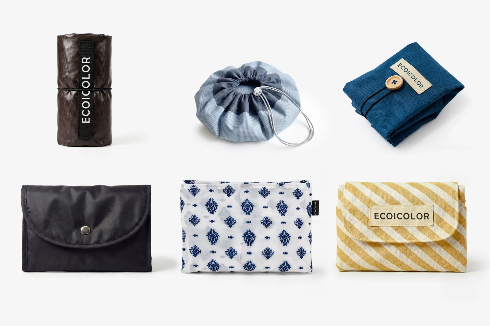 Folded format review for a custom foldable tote bag sample