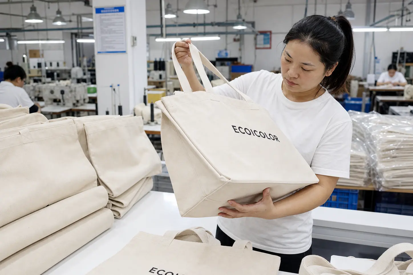 Gusset and seam finish review for large and XL tote bags