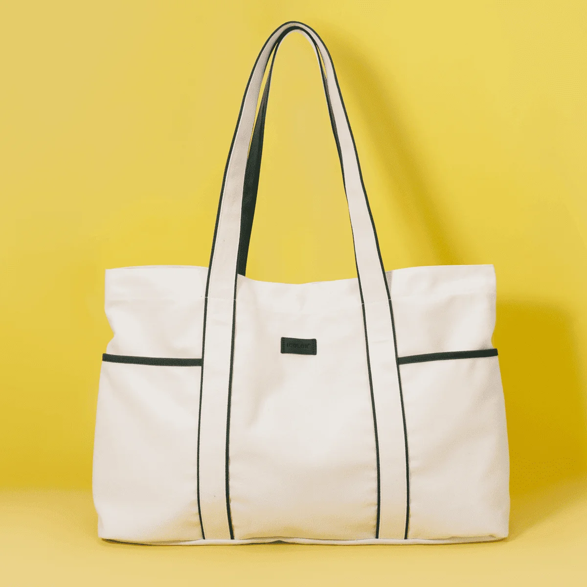 Custom cotton canvas tote bag for brand campaign planning