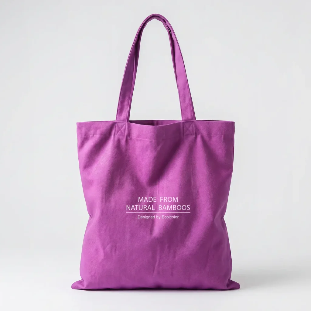 ITT054 – Custom Bamboo Fiber Tote Bags Bulk  Ultra  Soft, Biodegradable, Premium  Wholesale B2B
