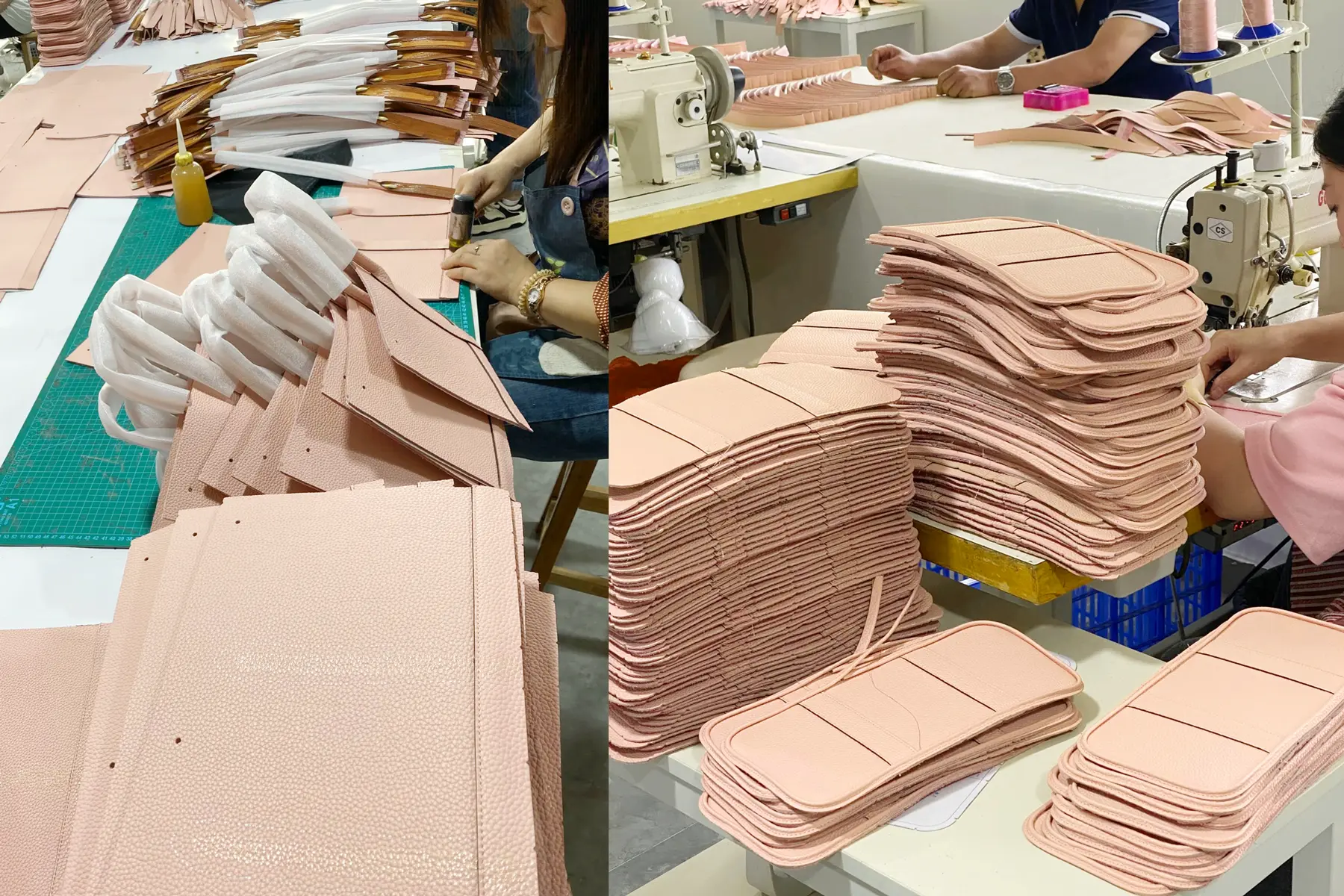 Mass production and delivery step for custom tote bag lead time planning