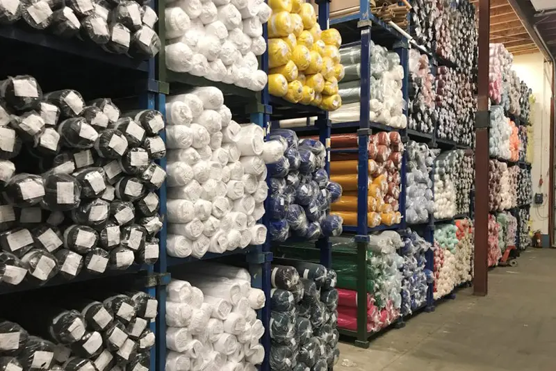 Factory material review for recycled cotton tote bags