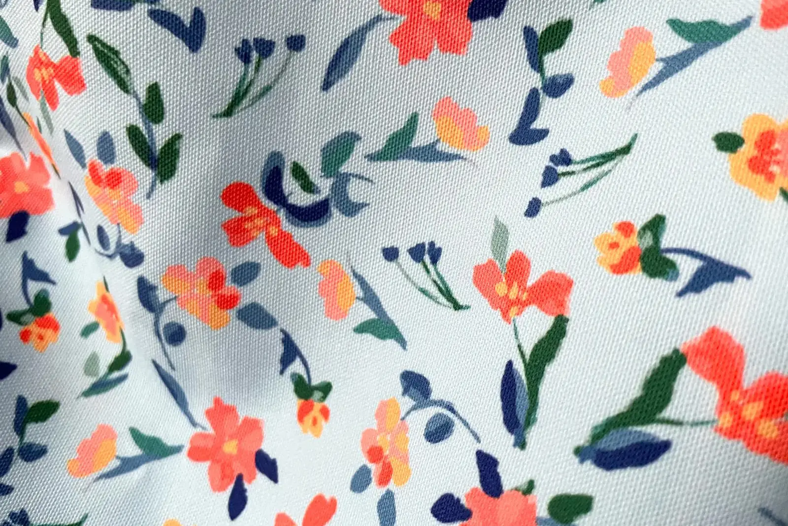 Heat transfer logo process on fabric texture