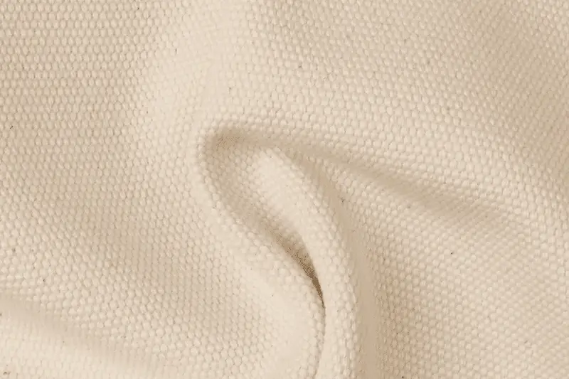 Natural recycled cotton tote material look