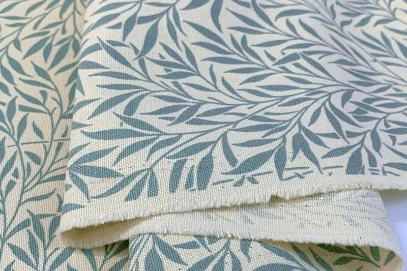 Printed cotton canvas fabric weight and texture review
