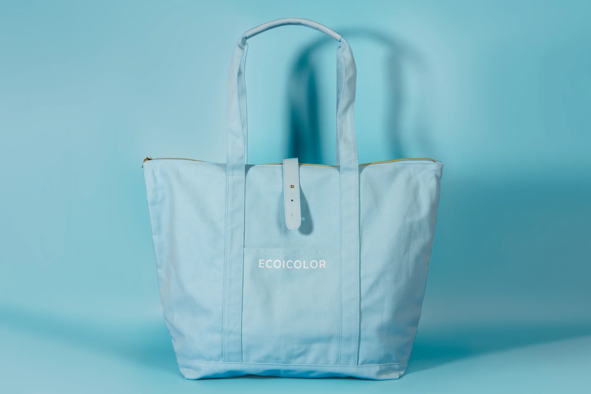 Structured XL retail tote bag sample