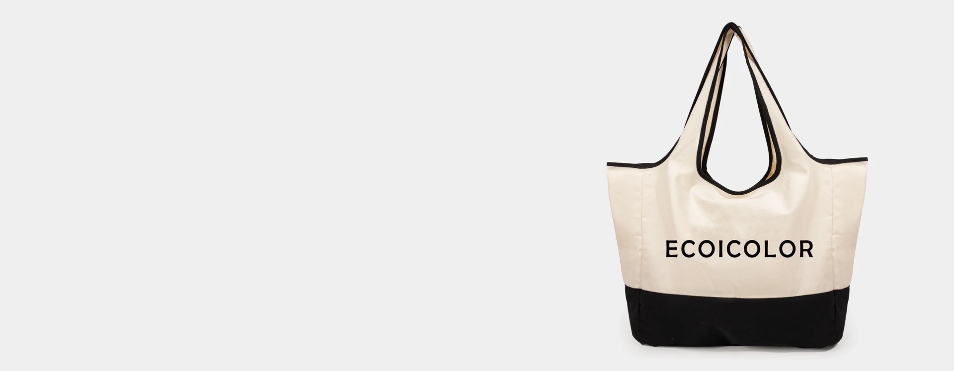 Private label recycled cotton tote bag for retail and GWP programs