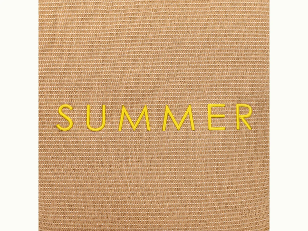 Small logo placement option for bookstore tote bags