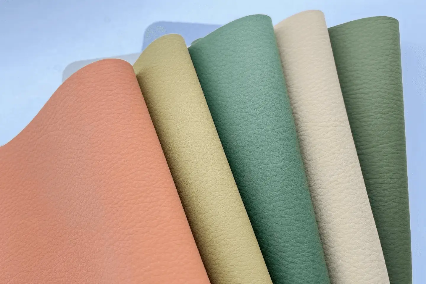 Coated vegan leather tote route for retail and travel kit projects
