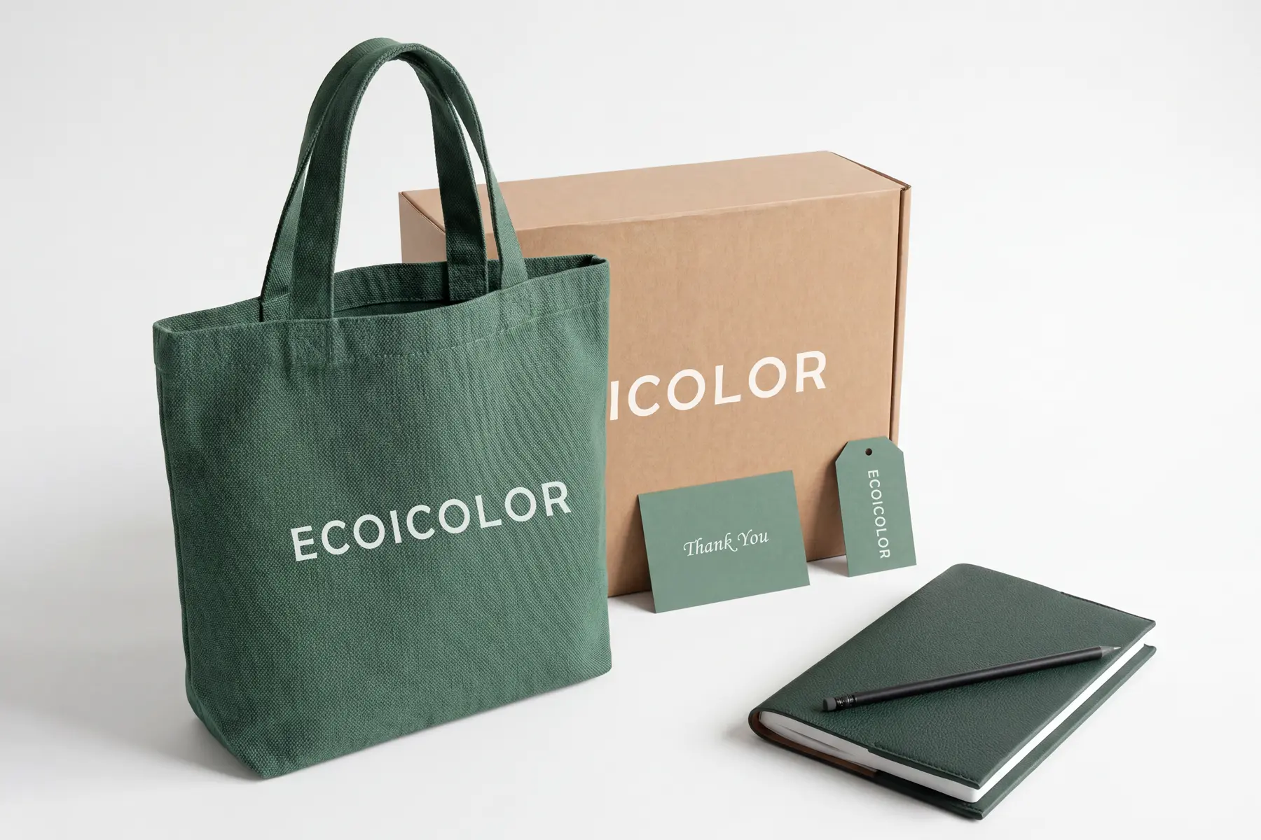 Conference tote bag product example for brand event program