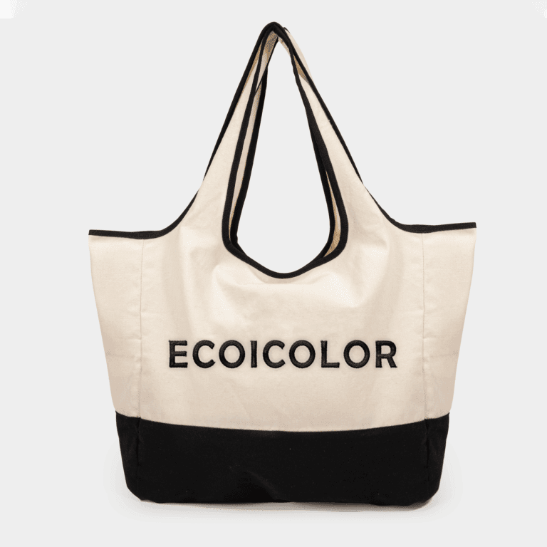 ITT012 recycled cotton tote bag with foldable structure